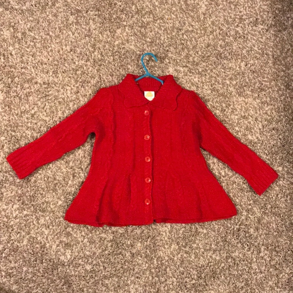 Girls Red sweater